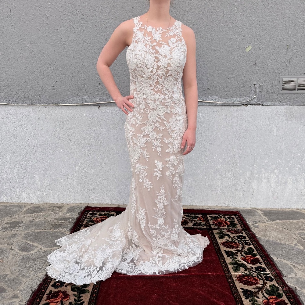 🤍 Dreams By Eddy K Lace Mermaid Wedding Gown / Bridal Dress